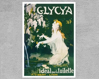 Jules Alexandre Grün "Glycya" (c.1905) - Giclée Fine Art Print
