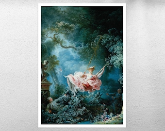 Jean Honoré Fragonard "The Swing" (c.1767) - Giclée Fine Art Print