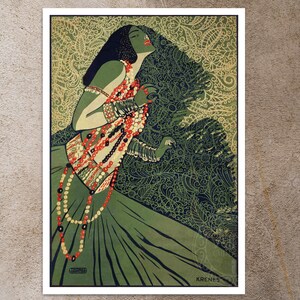 Heinrich Krenes &quot;Tórtola Valencia&quot; (c.1918) - Premium Reproduction Giclée Fine Art Print