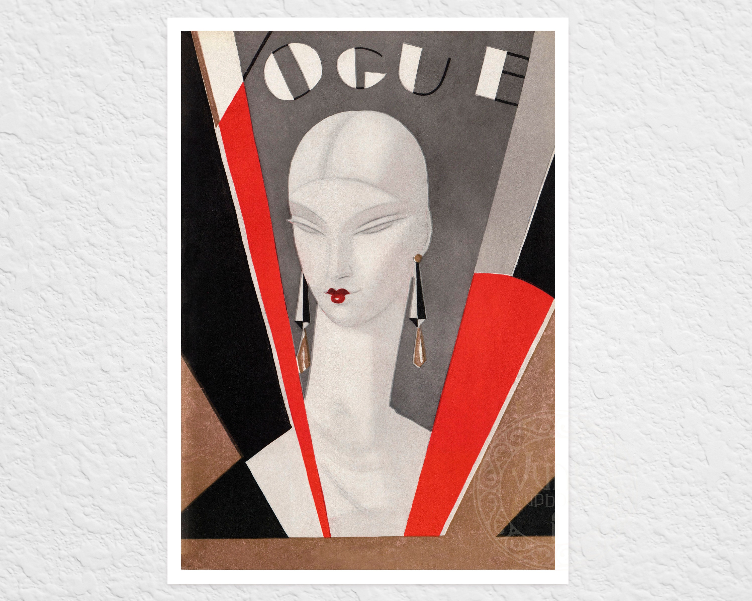 VOGUE ポスター 1927年 アールデコ　ヴィンテージ VOGUE ポスター 1927年 アールデコ ヴィンテージ - メルカリ