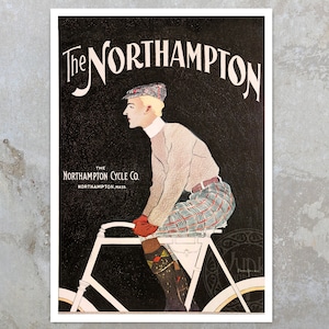 Vintage Advertising Poster "The Northampton" Edward Penfield (c.1900) - Premium Reproduction Giclée Fine Art Print