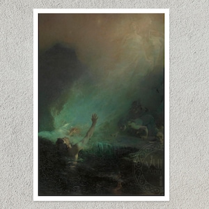 John Longstaff "The Sirens" (c.1892) - Giclée Fine Art Print