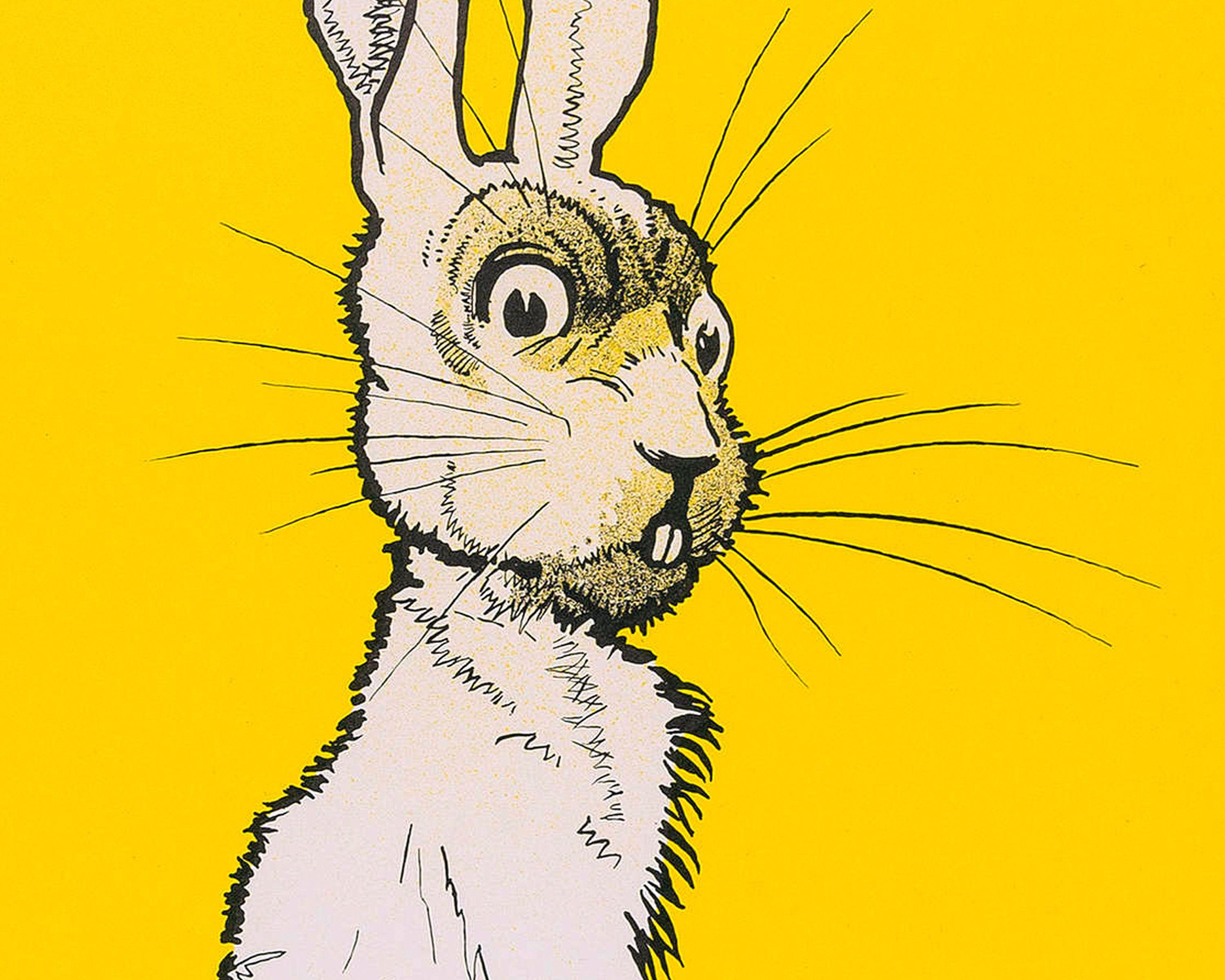 Old Rabbit Hunting Posters Vintage Advertising Poster