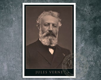Jules Verne (c.1884) - Premium Giclée Fine Art Print