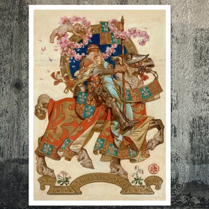 J.C Leyendecker "The Honeymoon" (c.1923) Artwork for The Saturday Evening Post Magazine - Premium Reproduction Giclée Fine Art Print