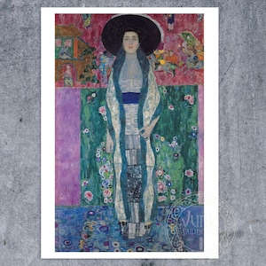 Gustav Klimt "Portrait of Adele Bloch-Bauer II" (c.1912) - Giclée Fine Art Print