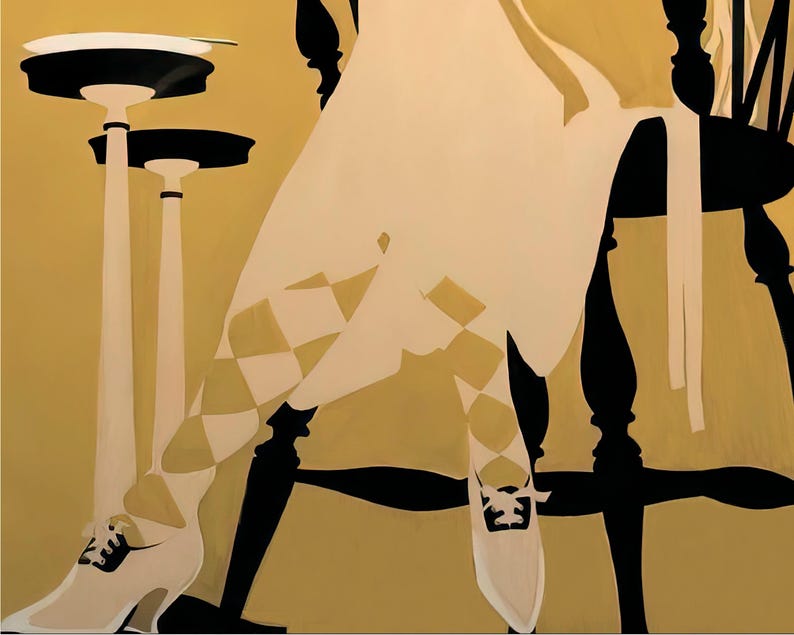 Coles Phillips "The Magic Hour - Afternoon Tea" (c.1924) - Giclée Fine Art Print image 3