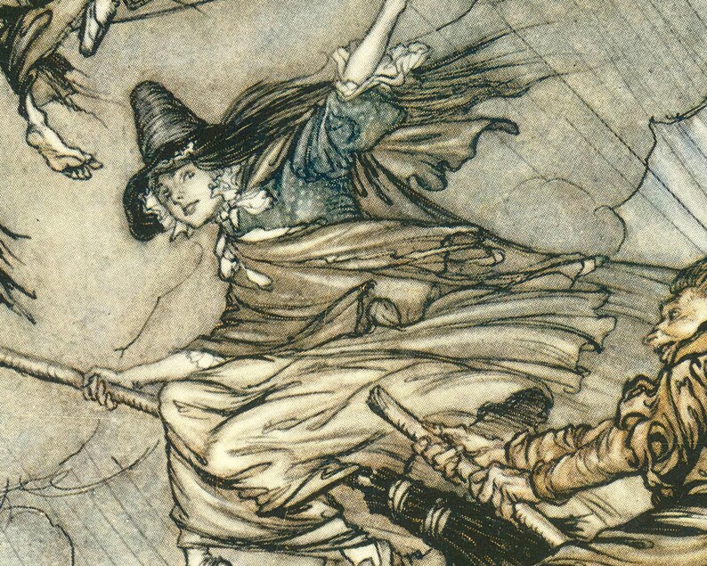 Vintage Book Illustration 