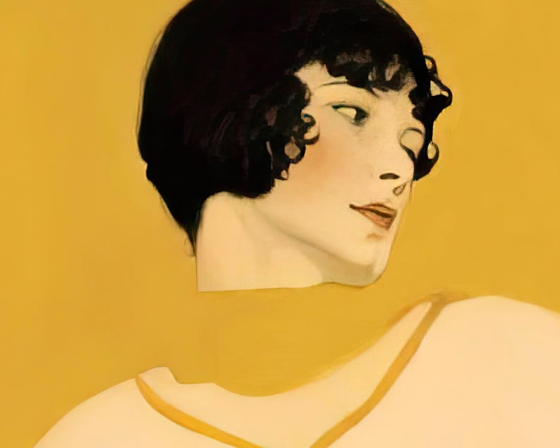 Coles Phillips "The Magic Hour - Afternoon Tea" (c.1924) - Giclée Fine Art Print image 4