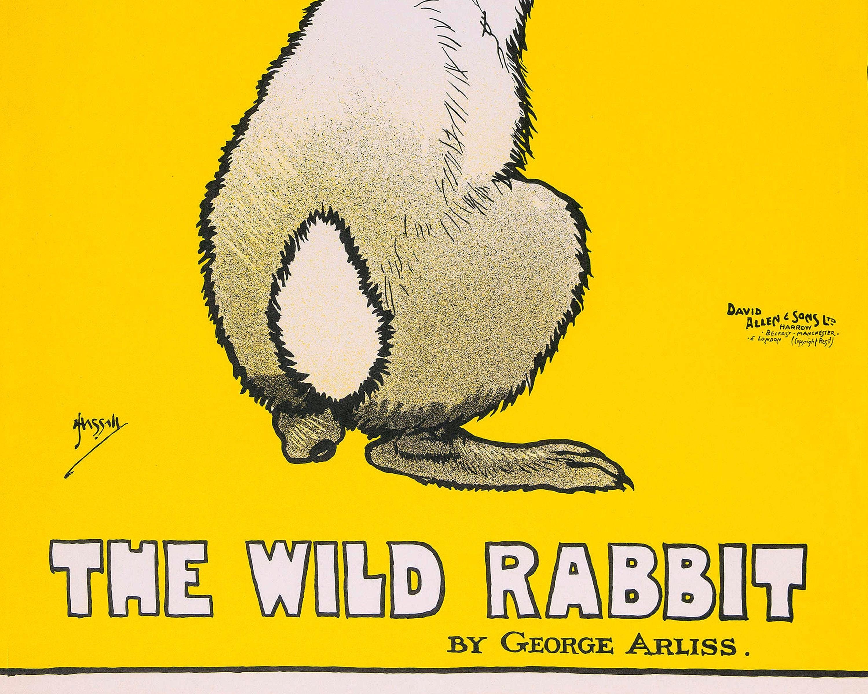 Old Rabbit Hunting Posters Vintage Advertising Poster