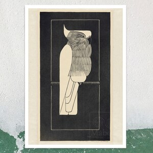Samuel Jessurun de Mesquita "Crowned Cockatoo" c.1924 - Giclée Fine Art Print