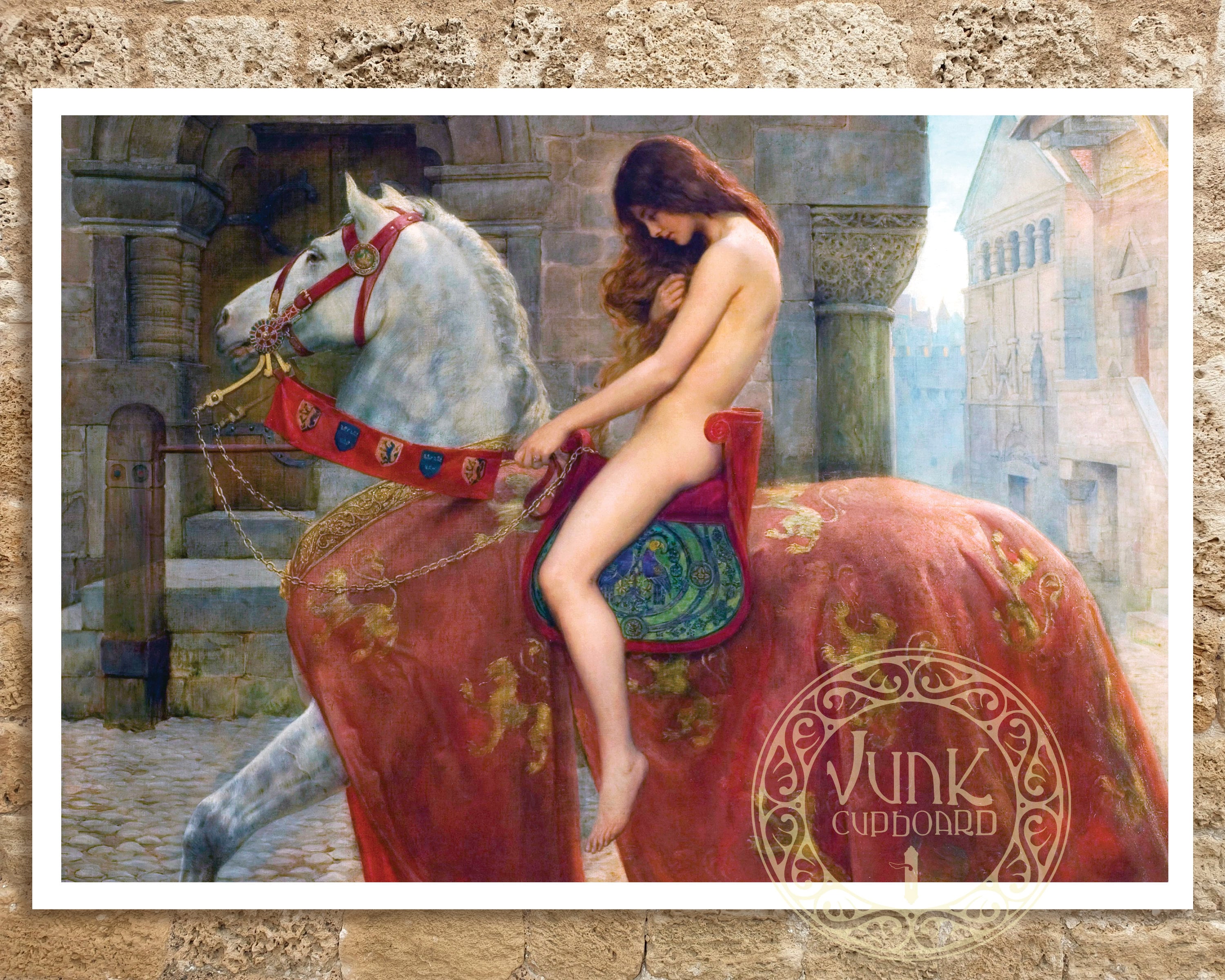 John Collier Lady Godiva 18 Premium Etsy Espana