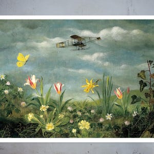 Tirzah Garwood &quot;The Springtime of Flight&quot; (c.1948) Premium Reproduction Giclée Fine Art Print