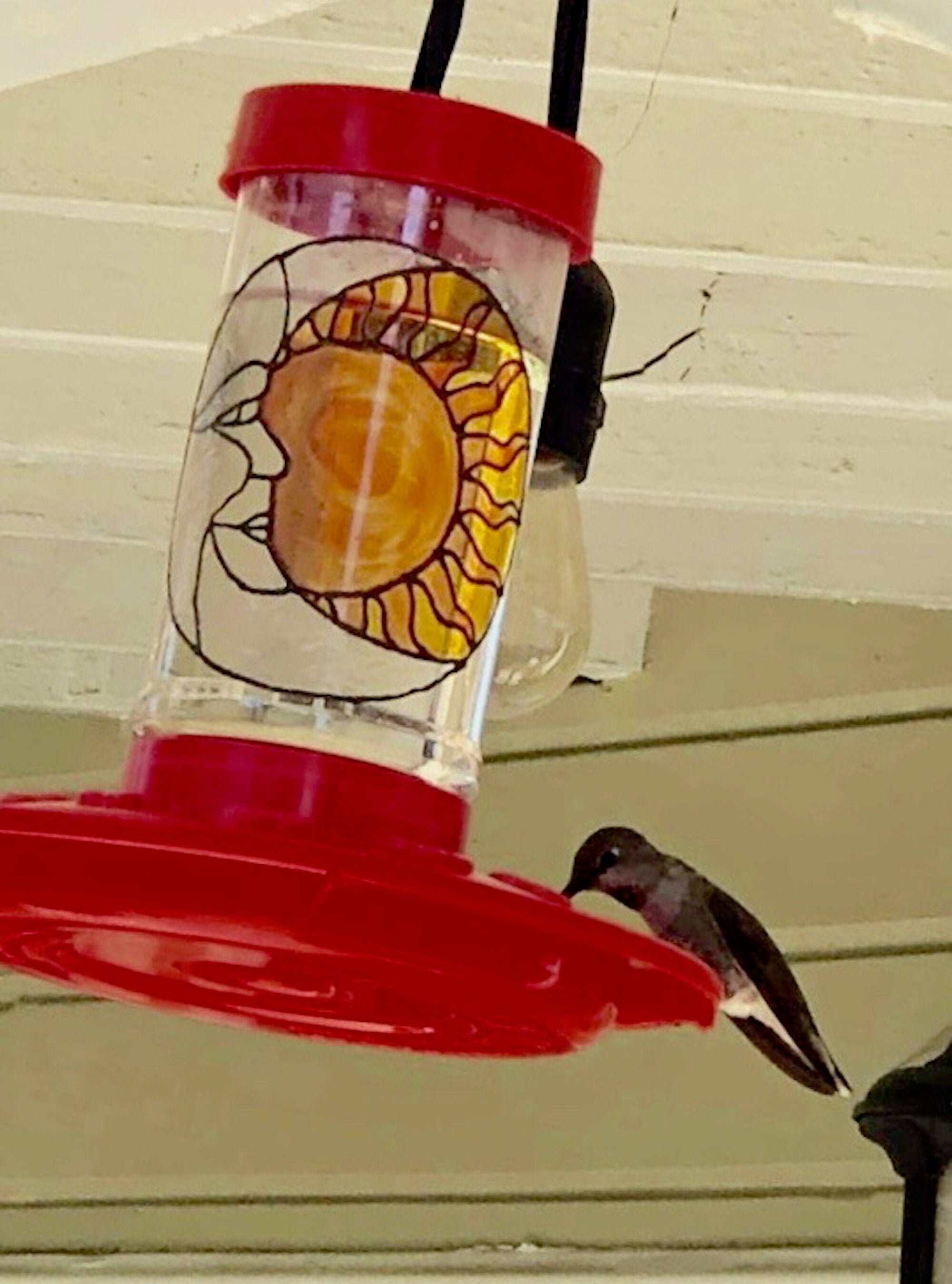 16 Oz Hummingbird Feeder Custom Made To Order 16 Ounce Wide Etsy
