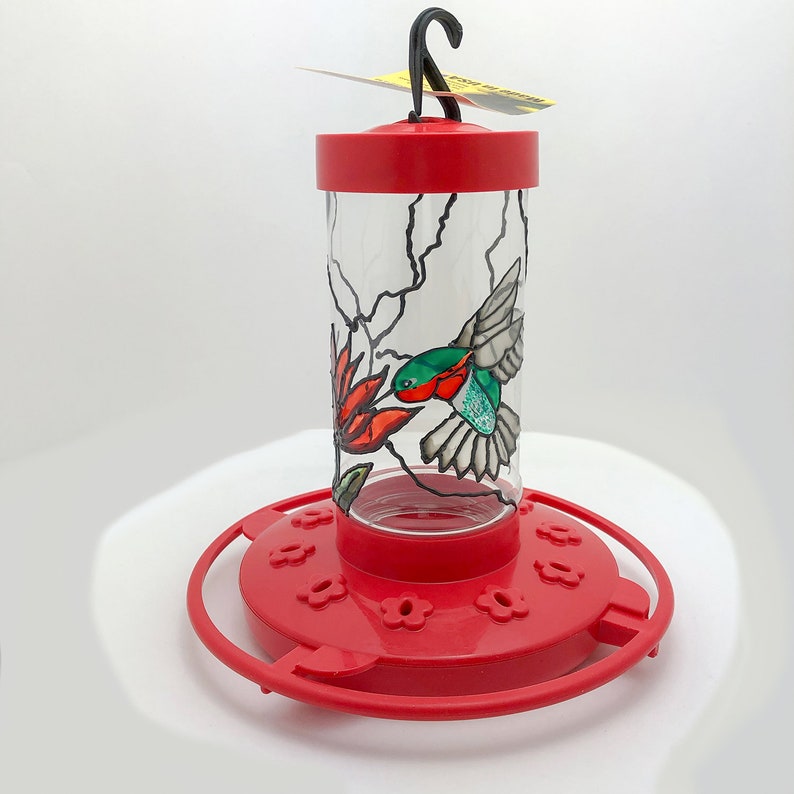 Glass Hummingbird Feeders Made In Usa Glass Designs