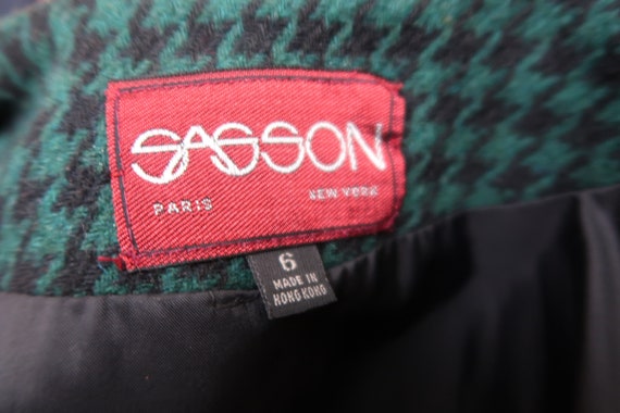 Simply Sasson // Vintage 1980s career jacket // b… - image 7