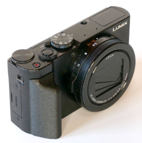 MUZIRI KINOKOO Coque En Silicone Pour Panasonic Lumix LX15/LX10 - Protection Légère Et Antidérapante - Noir