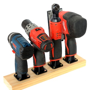 Mount / Storage for Milwaukee M12 and Bosch 12V Max Cordless Tools