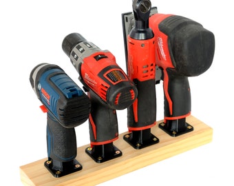Mount / Storage for Milwaukee M12 and Bosch 12V Max Cordless Tools