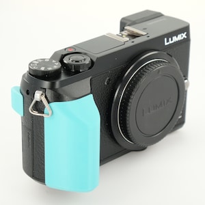Custom Grip for Panasonic GX85 GX80 GX7 Mark II - Optional Rear Thumb Grip - Multiple Colors