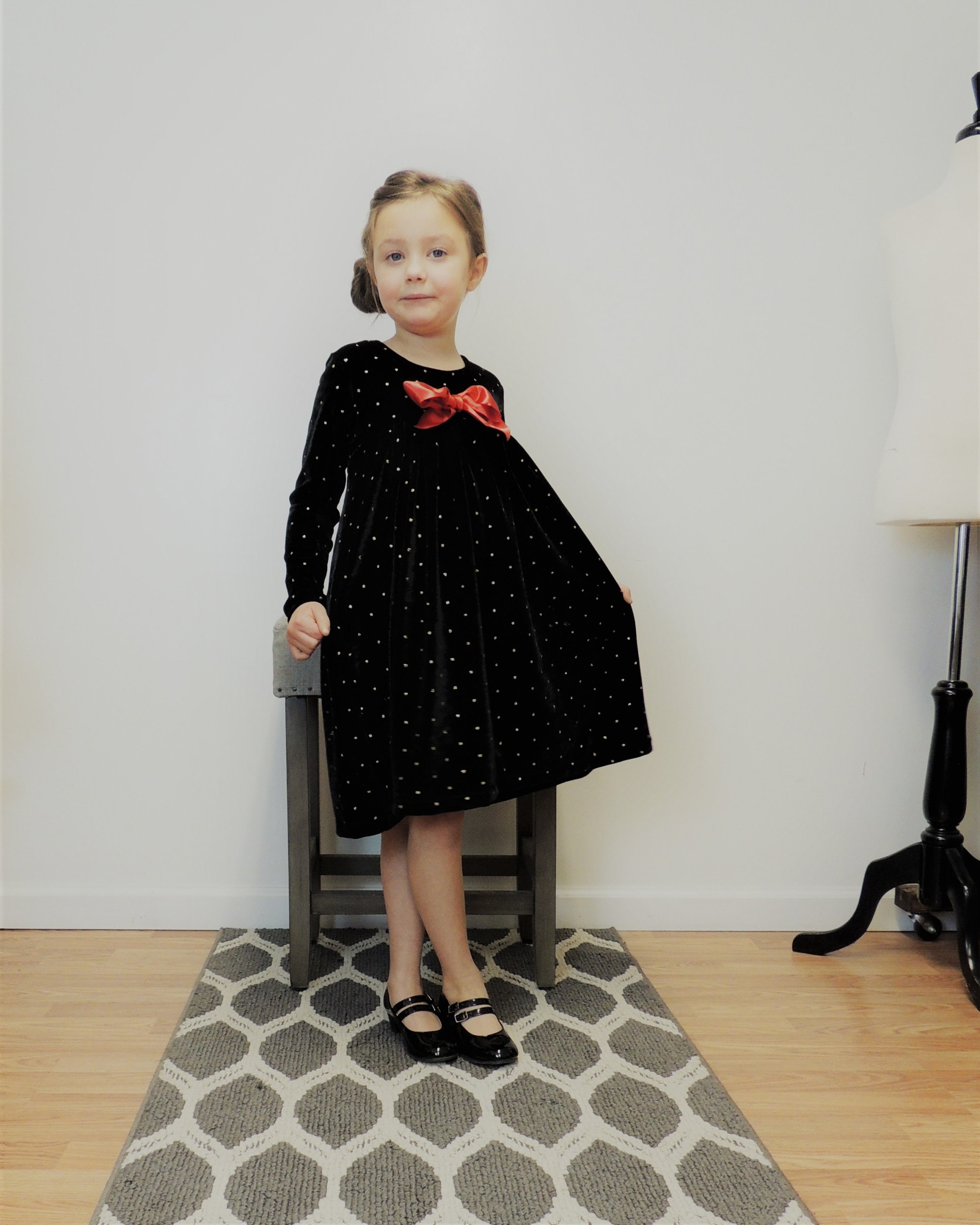 Girls Velvet Dress Toddler Velvet Dress Black Velvet Dress Etsy