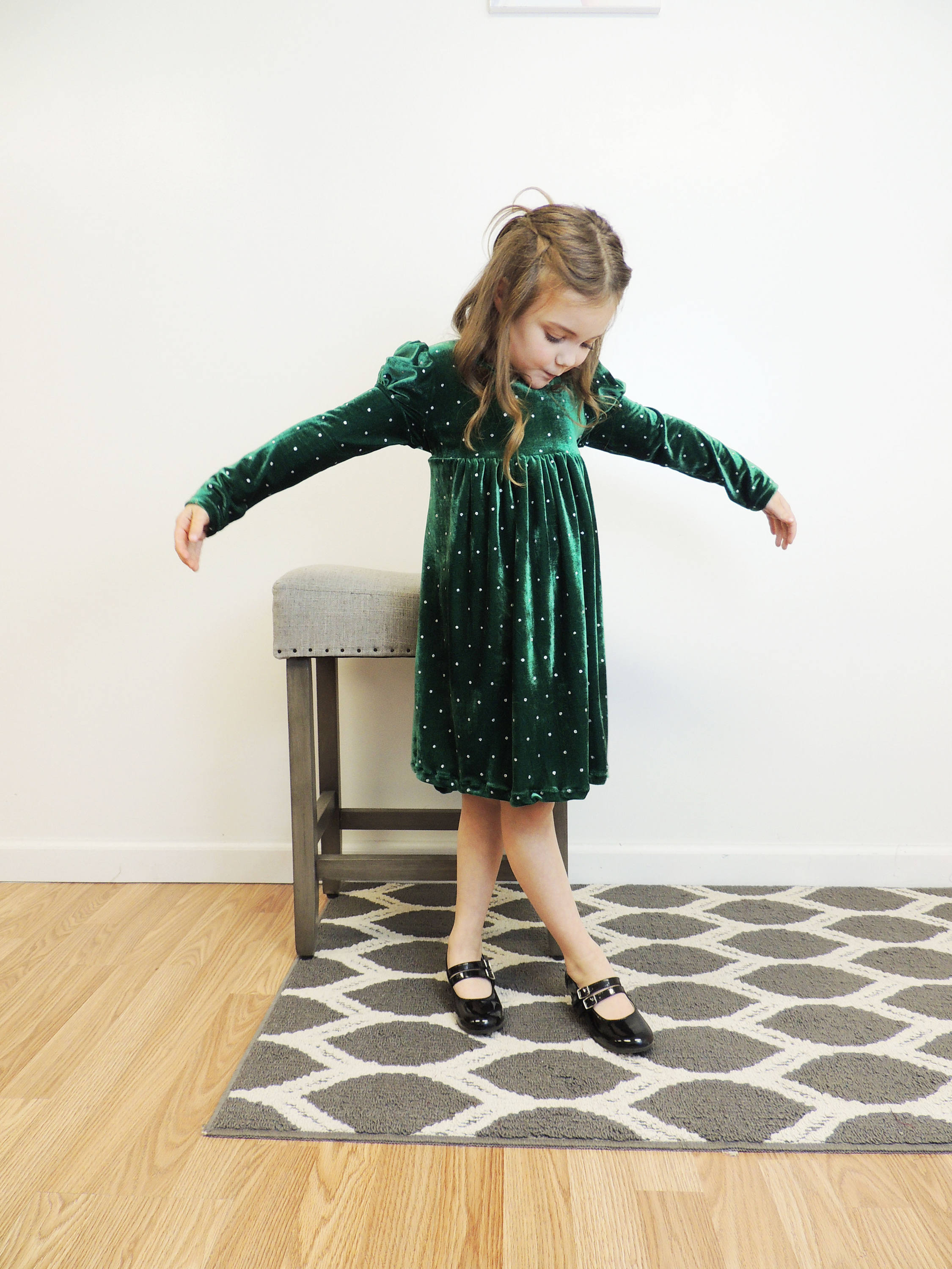 Toddler Dress Toddler Dress Velvet Dress Green Dress Girls Etsy