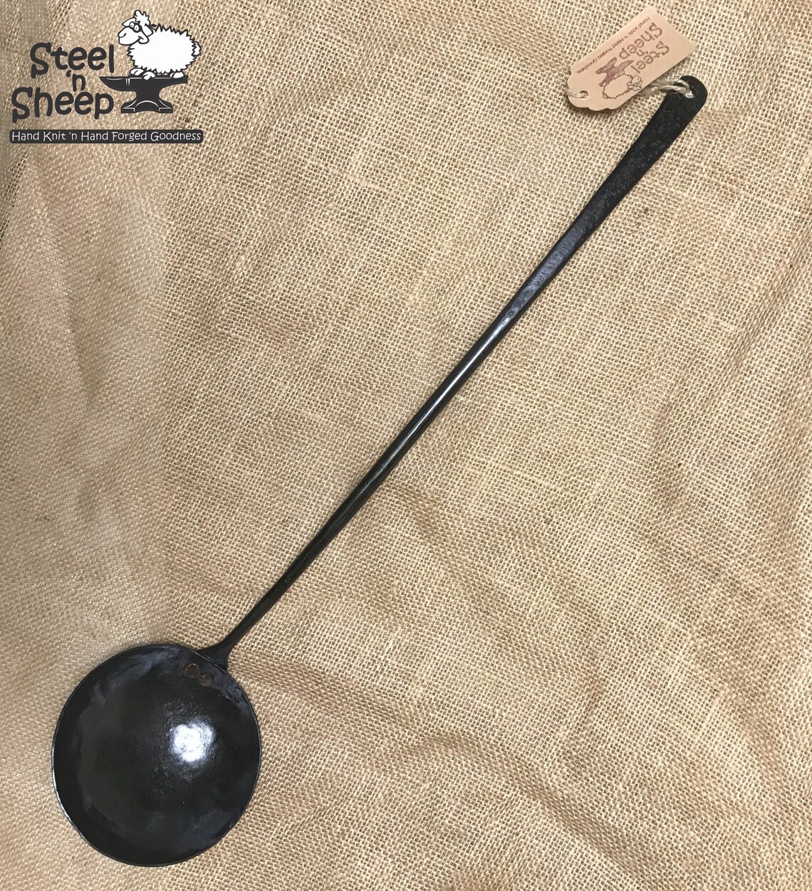 Hand Iron Egg Spoon Etsy