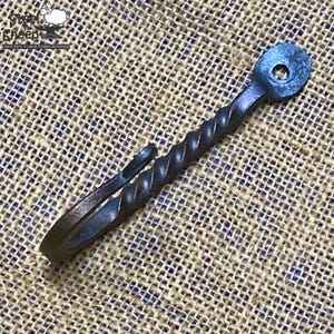Hand Forged Screw Top J Hook