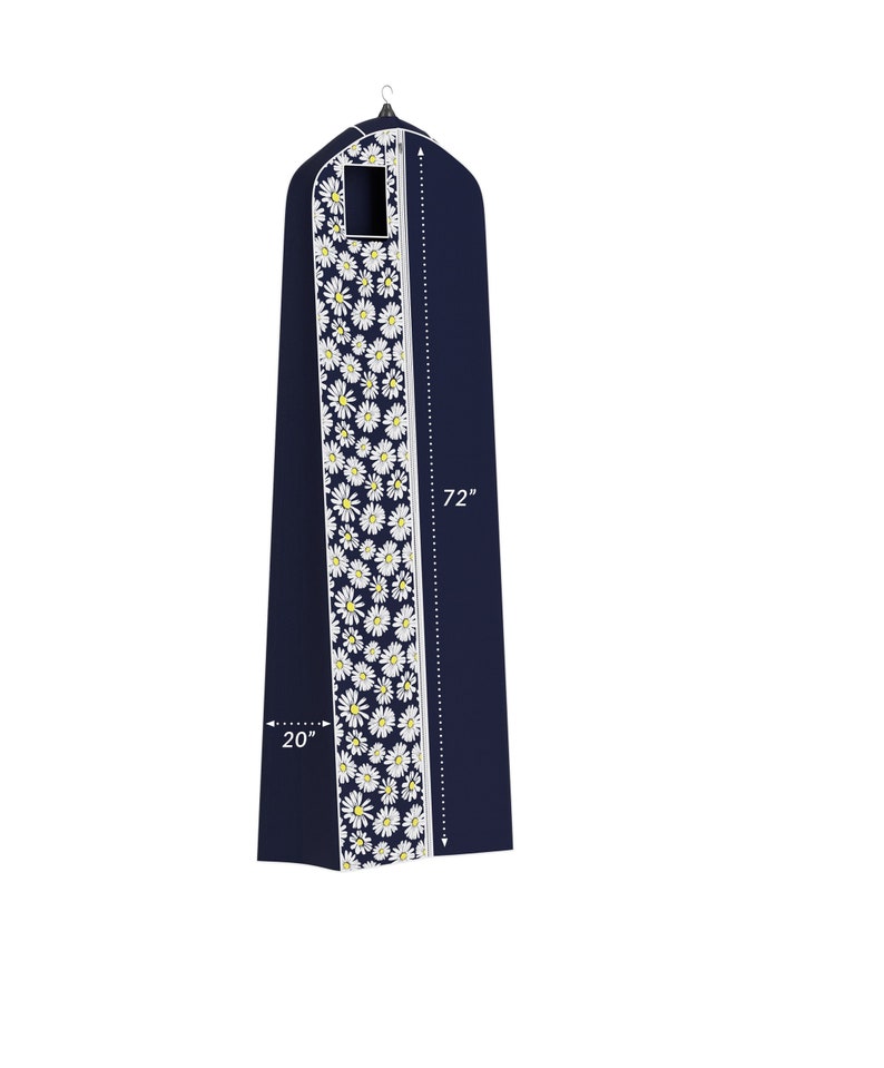 20 Gusseted Gown Garment Bag for Dresses Travel Etsy