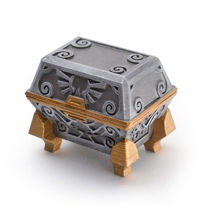 Zelda Skyward Sword-borstschakelaar + SD-kaarthouder // Handgeschilderd