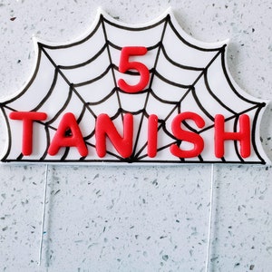 Spiderman Cake Topper