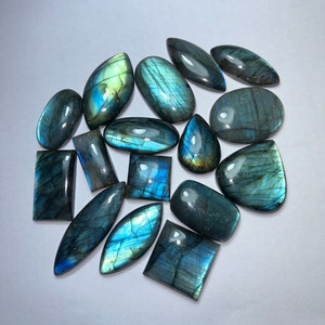 Wholesale Lot Of Blue Flashy Labradorite Cabochon,Mix Shape Labradorite Gemstone Cabochon,Labradorite,Top Quality Labradorite Loose Stone