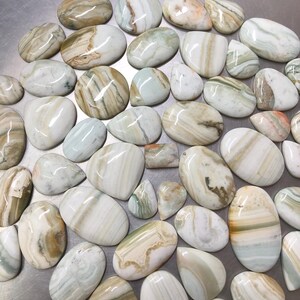 Wholesale Lot Of Saturn Chalcedony Cabochon, Mix Shape Saturn Gemstone Cabochon, Saturn Chalcedony,Top Quality Saturn Chalcedony Loose Stone