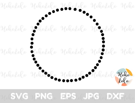Circle Frame Svg Digital Download For Cricut Silhouette Svg Etsy