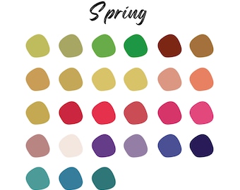 Spring Digital Art Color Palette