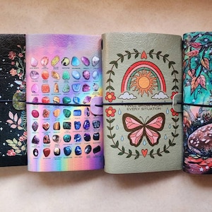 Notebook Organizer Card Holder Sketchbook Draw Write Plan Spiritual Journal