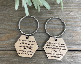 Portachiavi Personalizzato Per Colleghi - Chance Made Us Colleagues - Regalo Di Lavoro, Pensionamento O Ringraziamento In Acciaio Inox