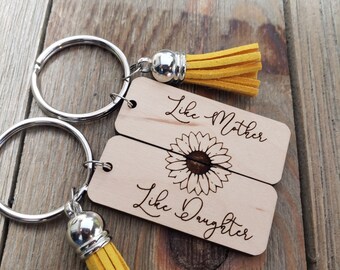 Mothers Day Gifts Keychain For Mom Mothers And Daughters Never Truly Part Mom From Daughter Gifts For Women Birthday Wedding Keyring Bonding Parting Graduation Gifts Keepsake From Mom Daughter