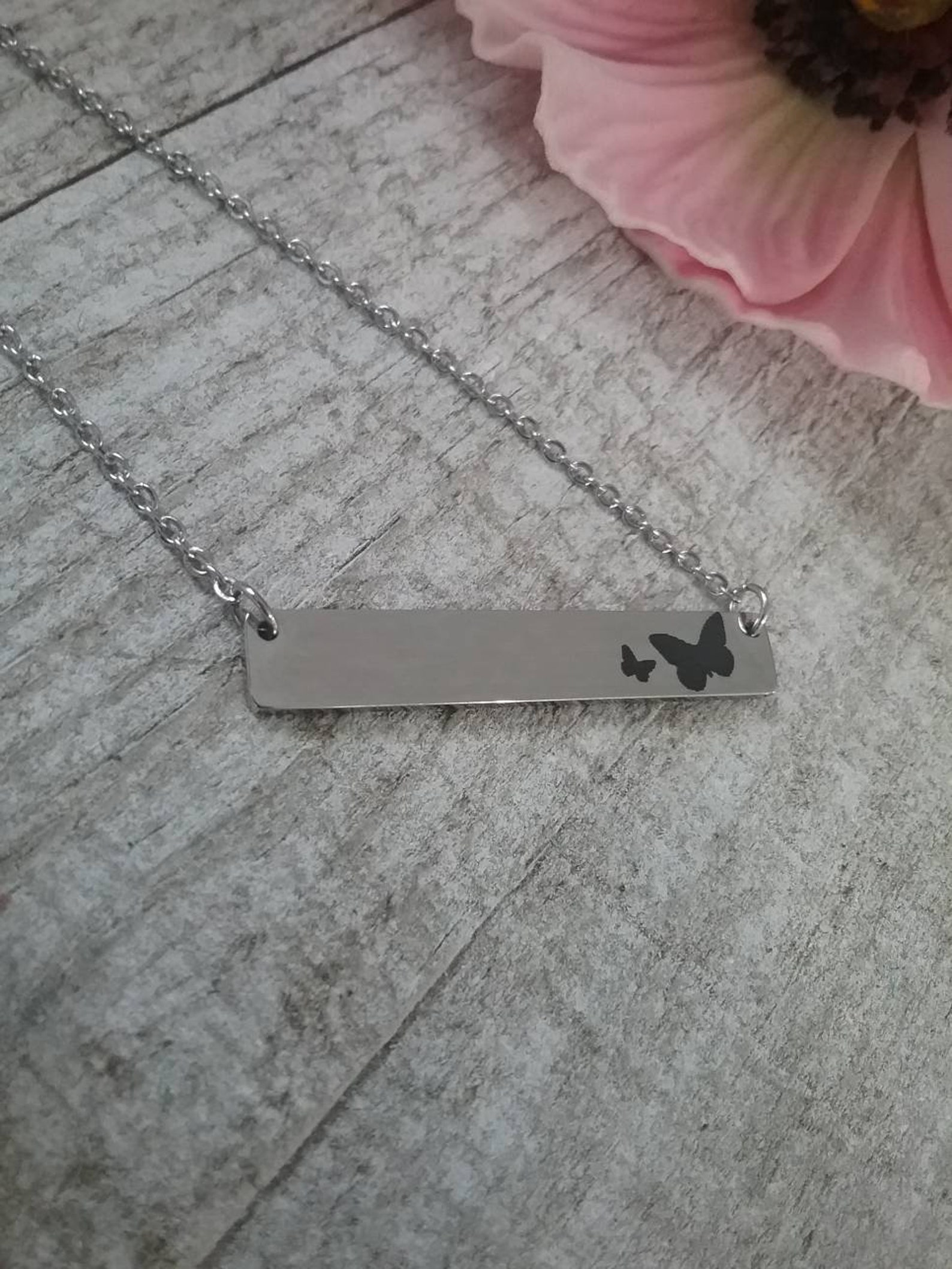 Butterfly Memorial Necklace Inspirational Perhaps the Etsy