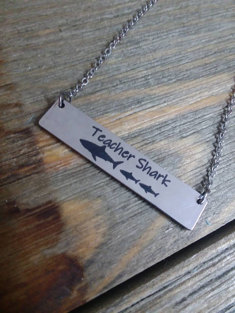 mommy shark necklace