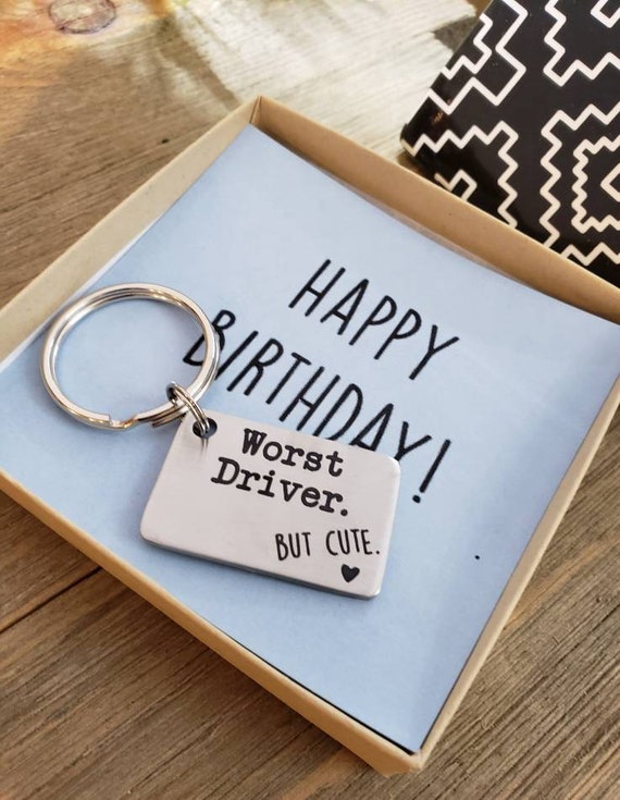 worst driver but cute keychain