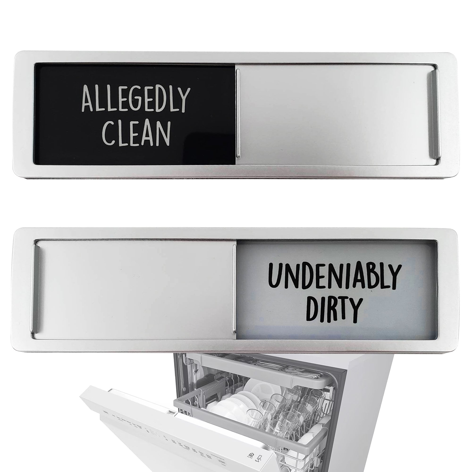 Dishwasher Magnet Clean Dirty Sign That Will Never Fall - Modern Decorative