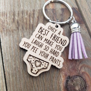 Best friends pee your pants, laugh so hard, friend gift, sister, friendship, best friends, girlfriend, BFF, best friend gift, funny, humor