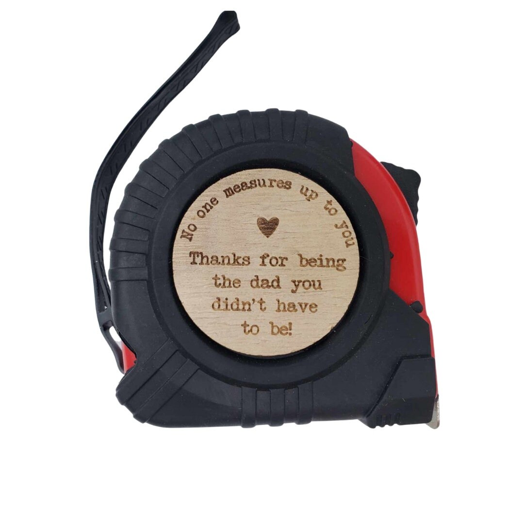 Fathers Day Gift From Kids, Fathers Day Present, No One Measures Up,  Personalized Tape Measure, Personalized Gift for Dad From Daughter, Son 