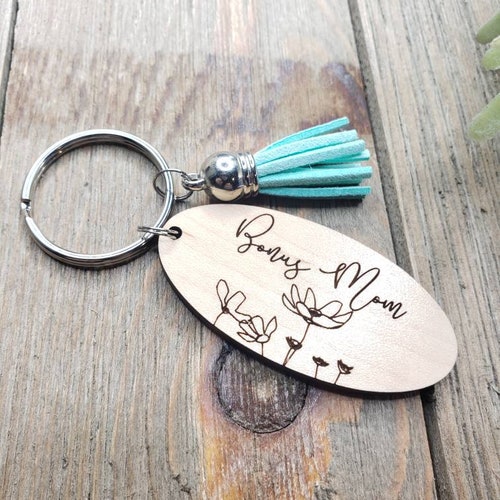 Bonus Mom Jewelry Dish – Ceramic Ring Tray With Sweet Message “You Didn’t Give Me Life But Life Gave Me You” - View #12