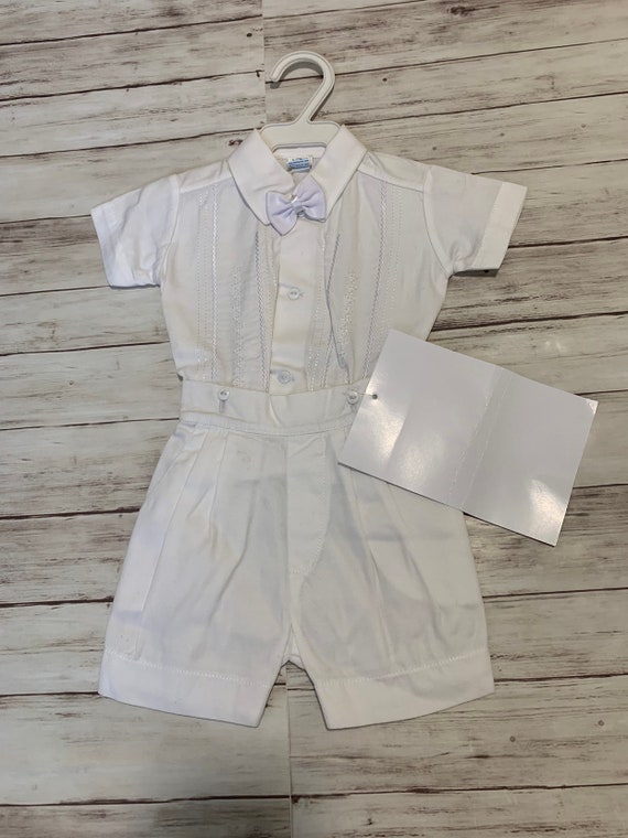 traditional boy baptism outfit