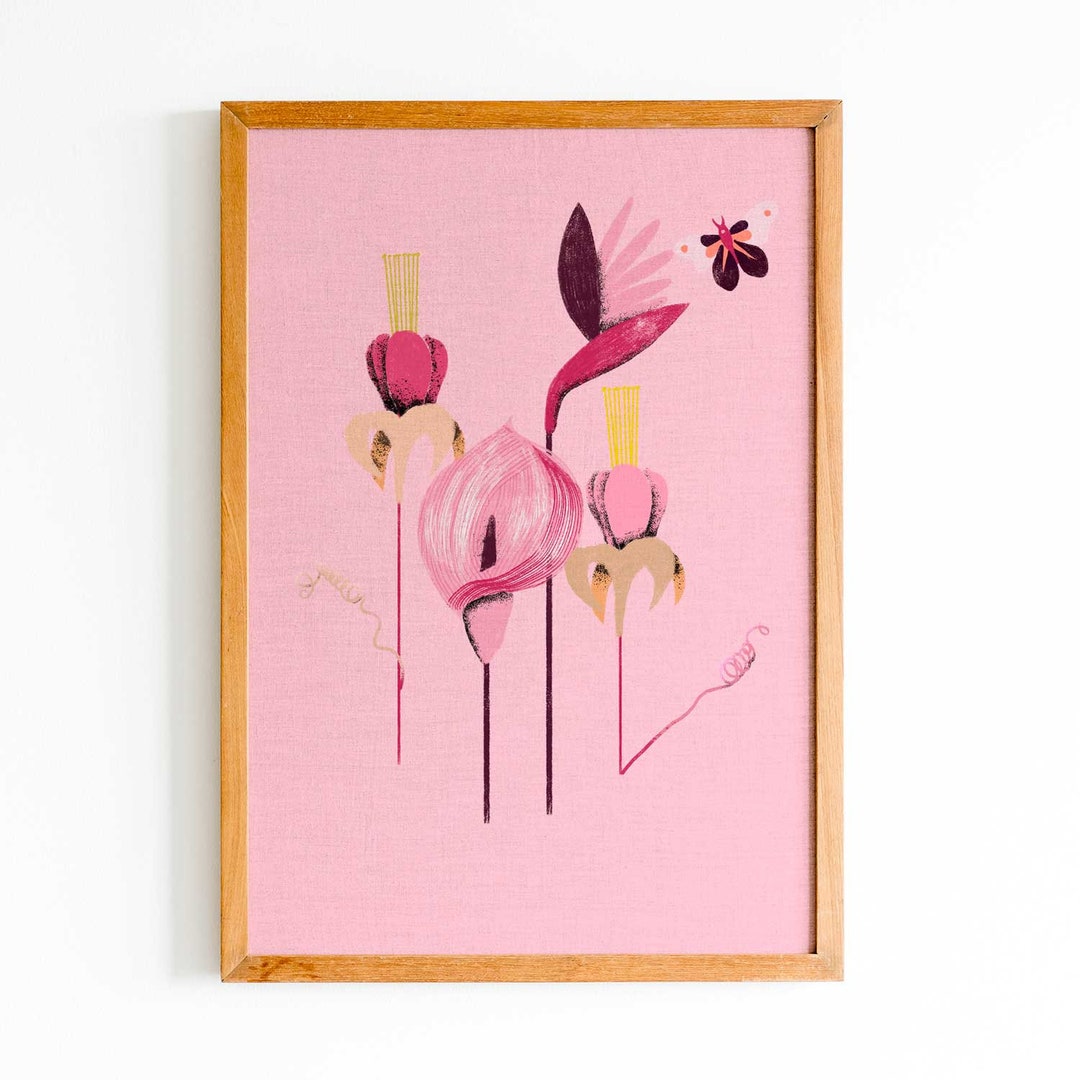 Art Print Flowers of Eden Etsy