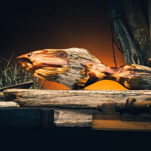 Cedar Fence Post Fish—Large. Gift for Him. Gift for Men. Gift for Fisherman. Father's Day Gift. Fishing. Fly Fishing. Lake Cabin.