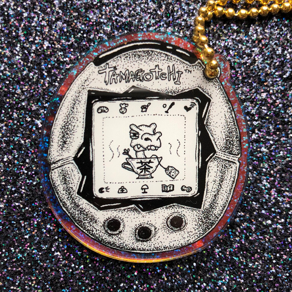 Tamagotchi Keychain Etsy