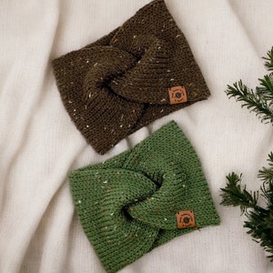 Knit Women&#39;s Tweed Headband Ear Warmer